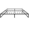 Flash Furniture 14 Inch King Metal Platform Bed Frame/Steel Slats MP-XU-BD10001-K-BK-GG